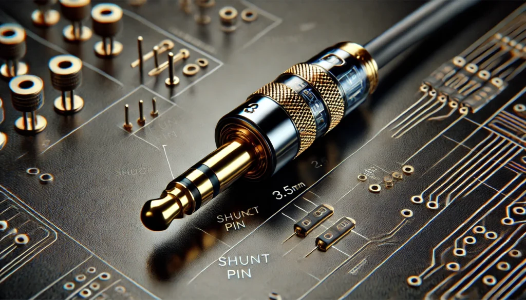 headphone jack shunt pin