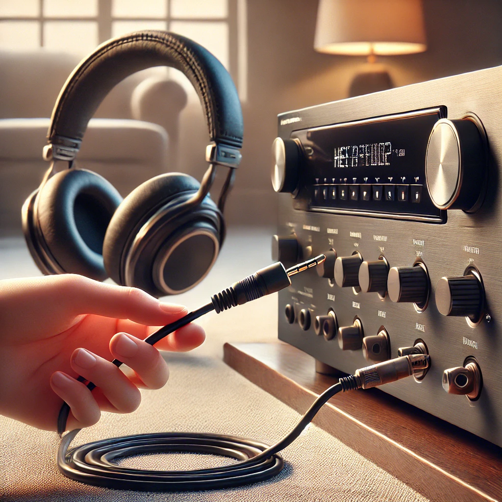 stereo to headphone